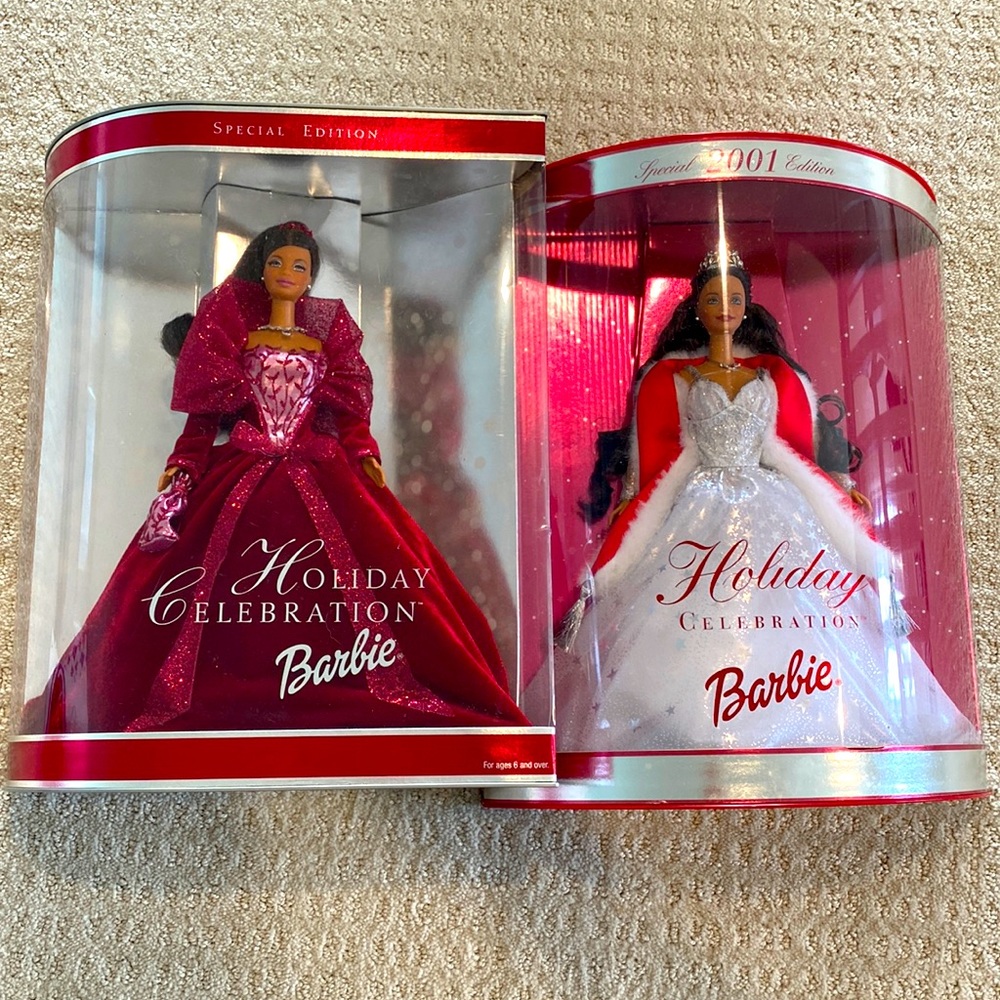 Special Edition holiday Barbie dolls - new in box, sold separately